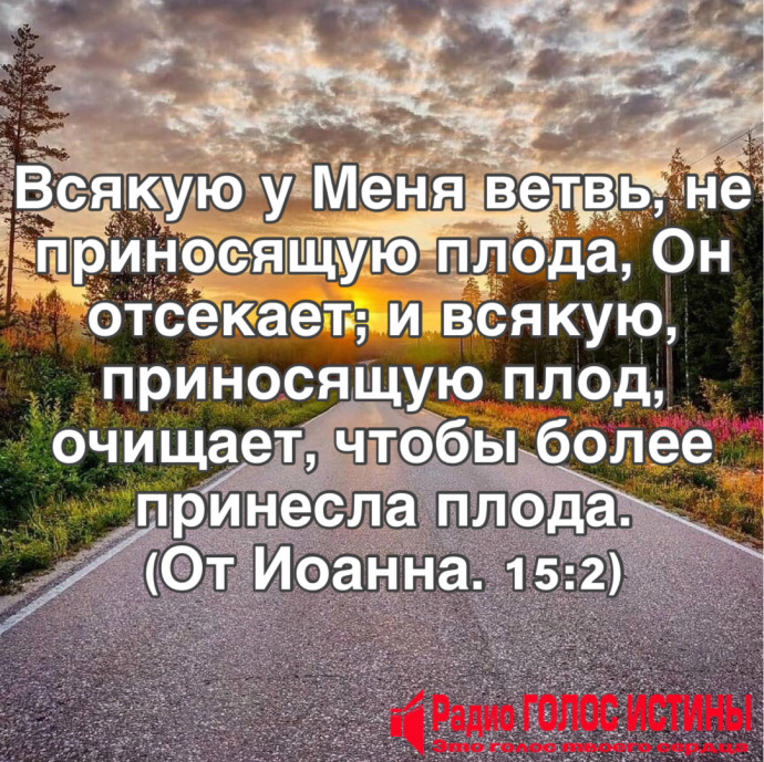 От Иоанна. 15:2